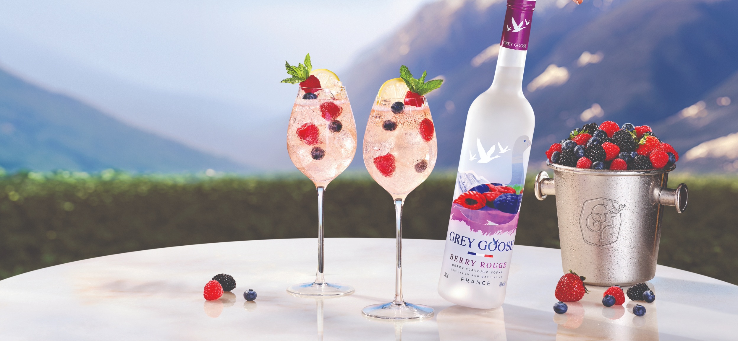 GREY GOOSE® Berry Rouge Flavored Vodka Coming Soon