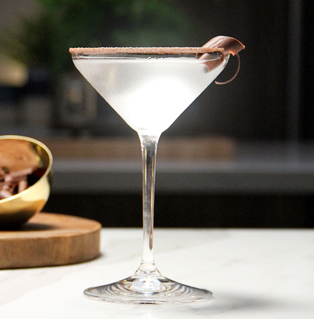 Simple Vodka Chocolate Martini Cocktail Recipe GREY GOOSE