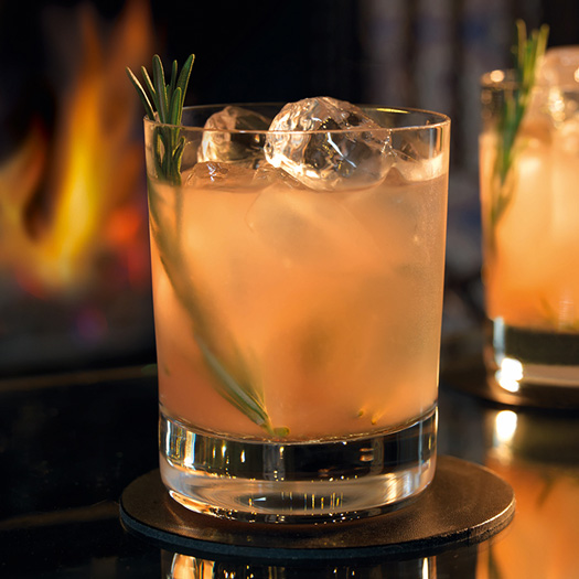 Fireside Cocktail Recipe Grapefruit and Maple Vodka Drink GREY GOOSE