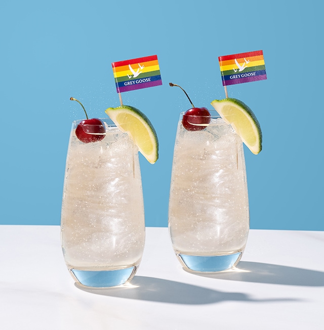 Glitter Bomb Cocktail Recipe Pride Drink GREY GOOSE