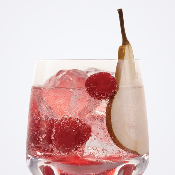 La Poire & CranberryRaspberry Soda Cocktail Recipe GREY GOOSE