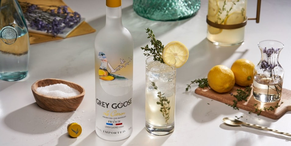 Grey Goose Le Citron Vodka, Flavored French Vodka