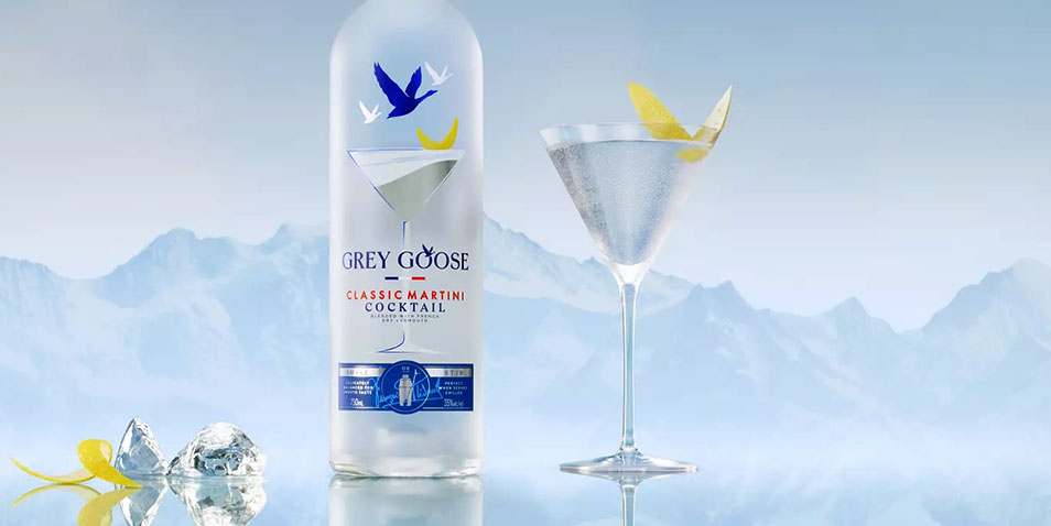 What is the GREY GOOSE® Classic Martini Cocktail in a Bottle?