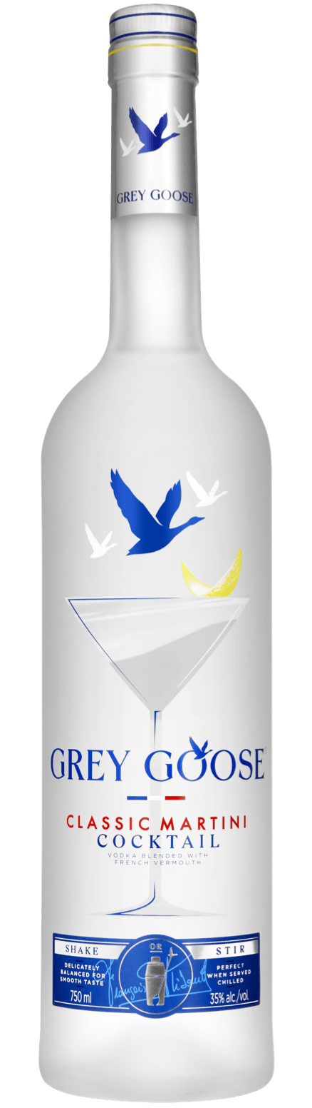 grey goose® classic martini cocktail bottle