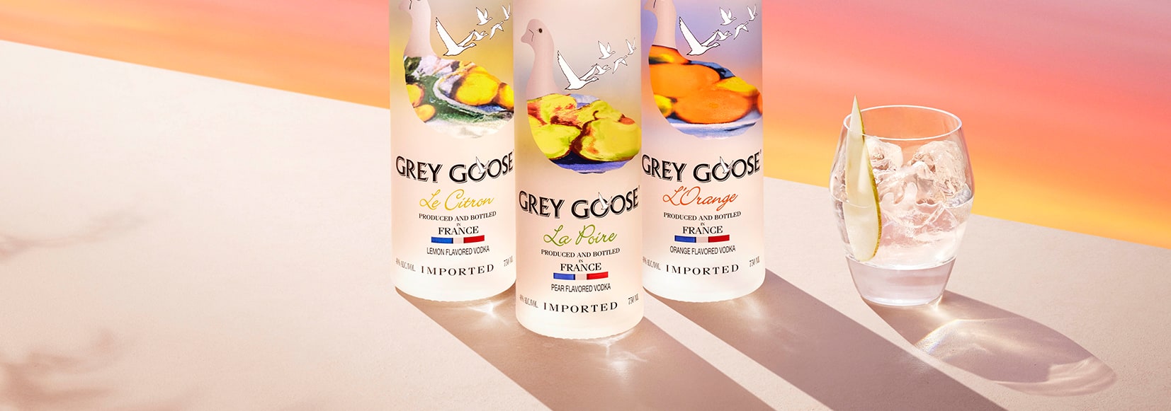 Different Types of Grey Goose Flavored Vodka GREY GOOSE®