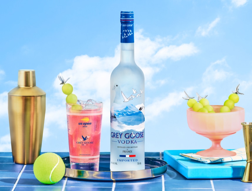 Grey Goose Launches Limited-Edition Bottle to Celebrate the US Open