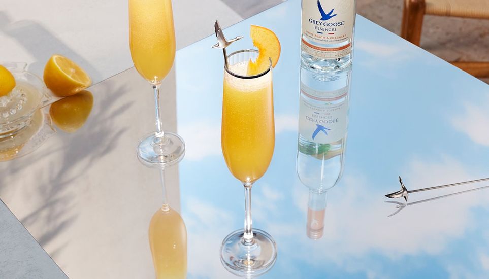 Best Peach Flavored Cocktails and Peach Vodka Drink Recipes GREY GOOSE