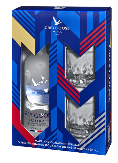 GREY GOOSE® GLASSES GIFT SET bottle