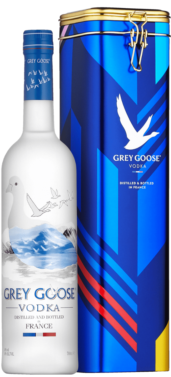 GREY GOOSE Rare Grey Goose Vodka Store Display Chrome Goose Statue Promo HEAVY 