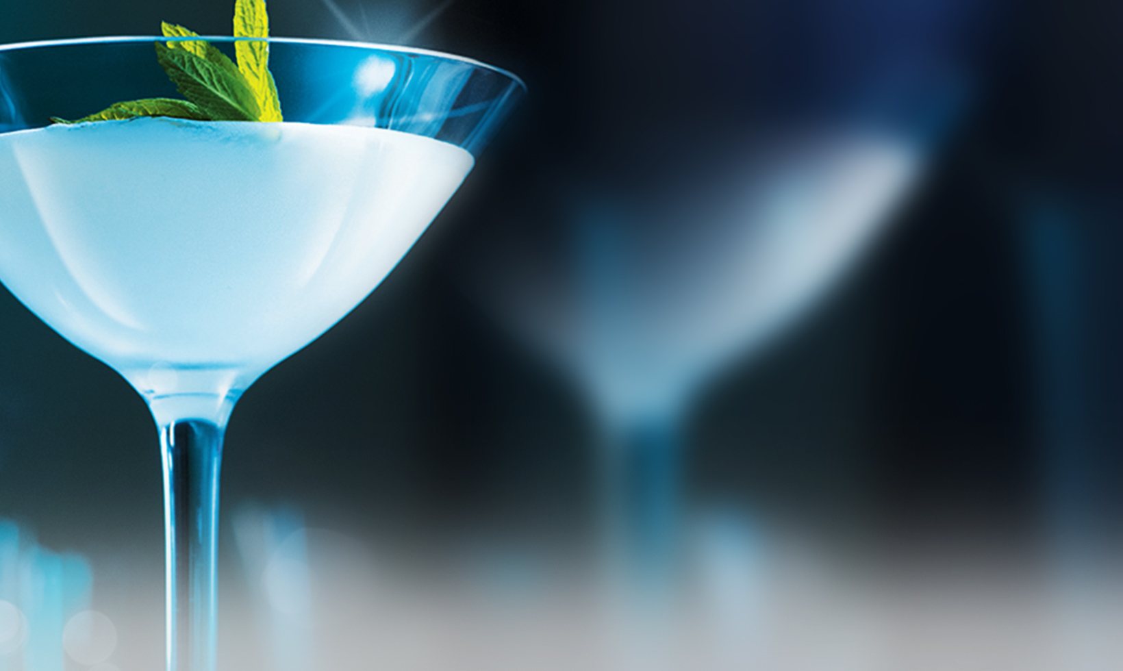 Snowflake Martini Cocktail