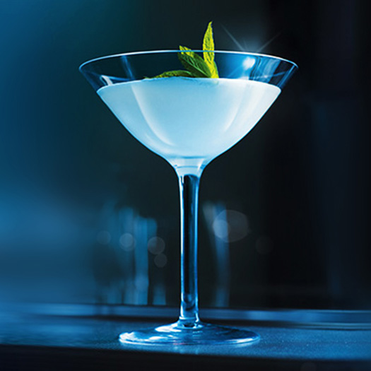 Snowflake Martini Cocktail